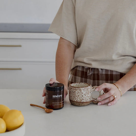 Mere Postpartum Collagen Chocolate Drink