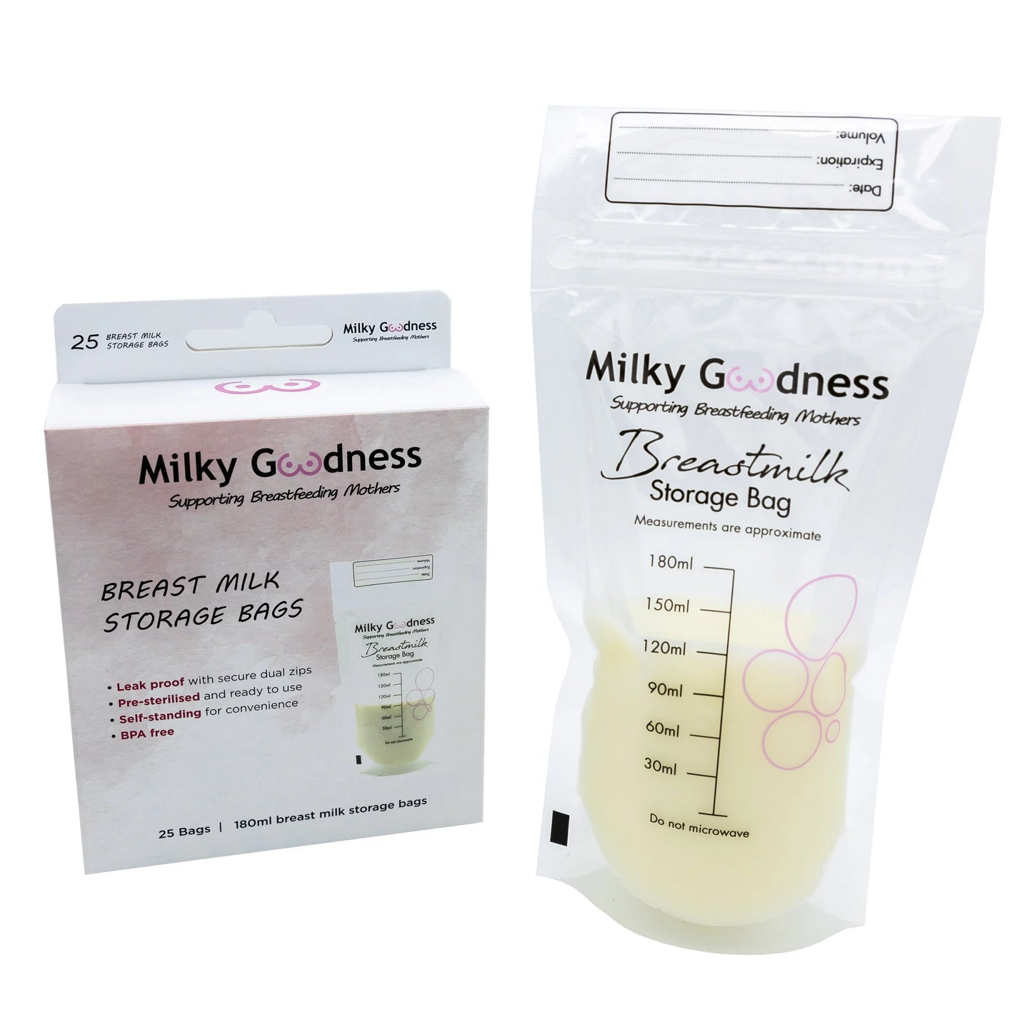 Milky Goodness Breast Milk Storage Bags