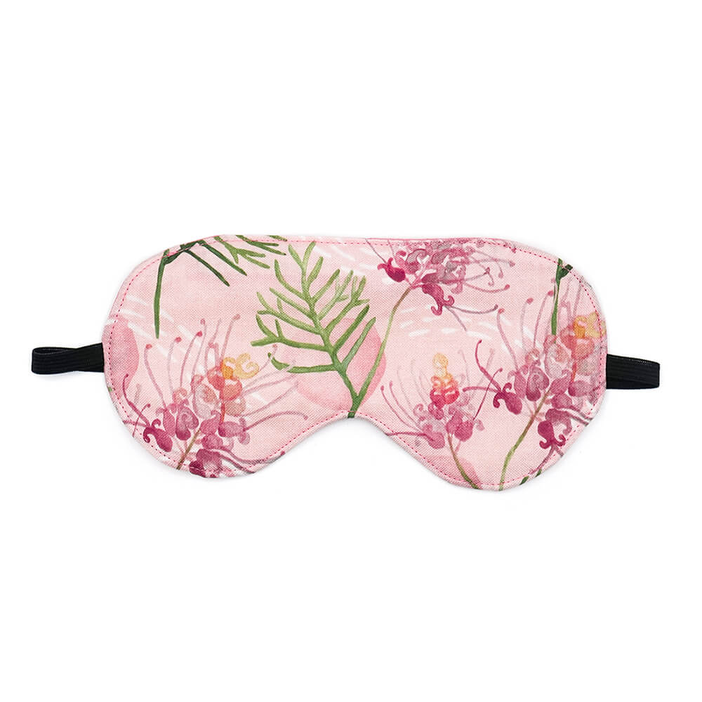 Wheatbag Loves Eye Mask Grevillia