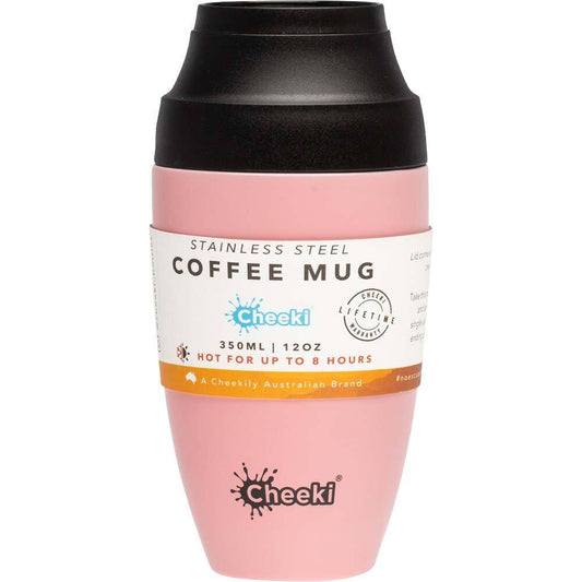 Cheeki 350ml Coffee Mug - Pink